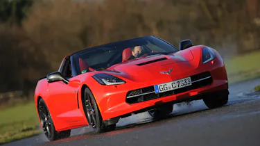 Chevrolet Corvette Stingray UK corner