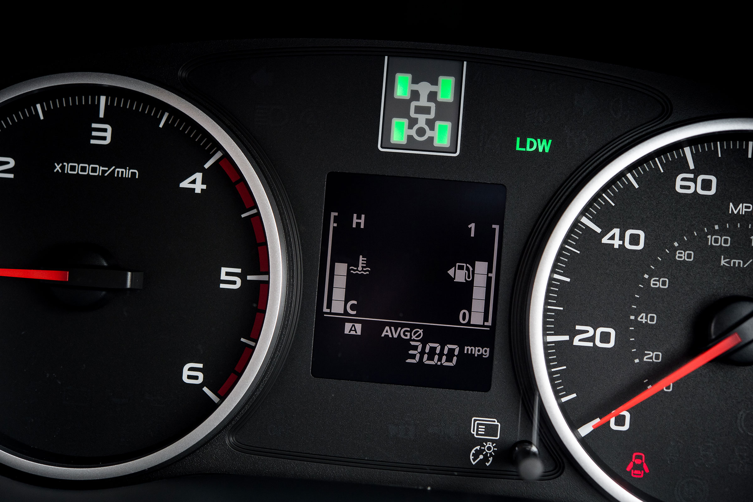 Mitsubishi L200 - dials