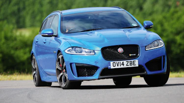 Jaguar XFR-S Sportbrake front action