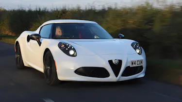 Alfa Romeo 4C RHD - front