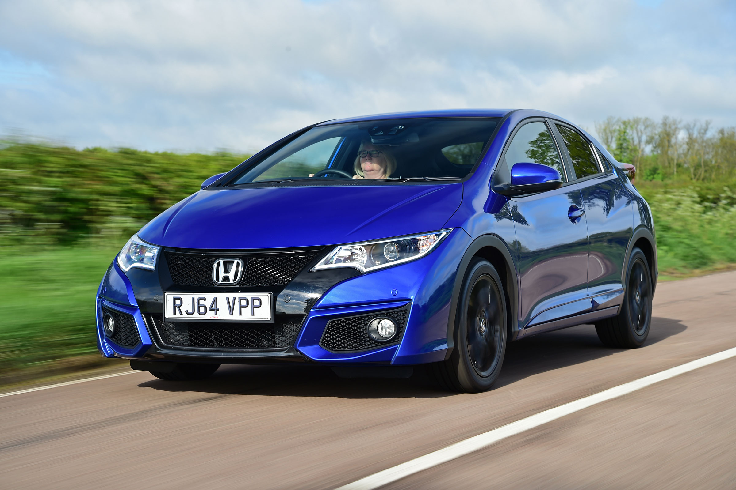 Honda Civic - front tracking