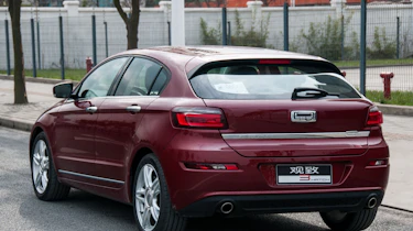 Qoros 3 - rear seats