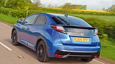Honda Civic - rear tracking