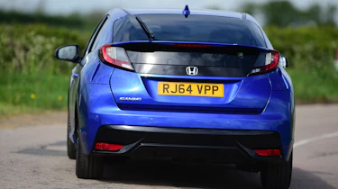 Honda Civic - rear cornering