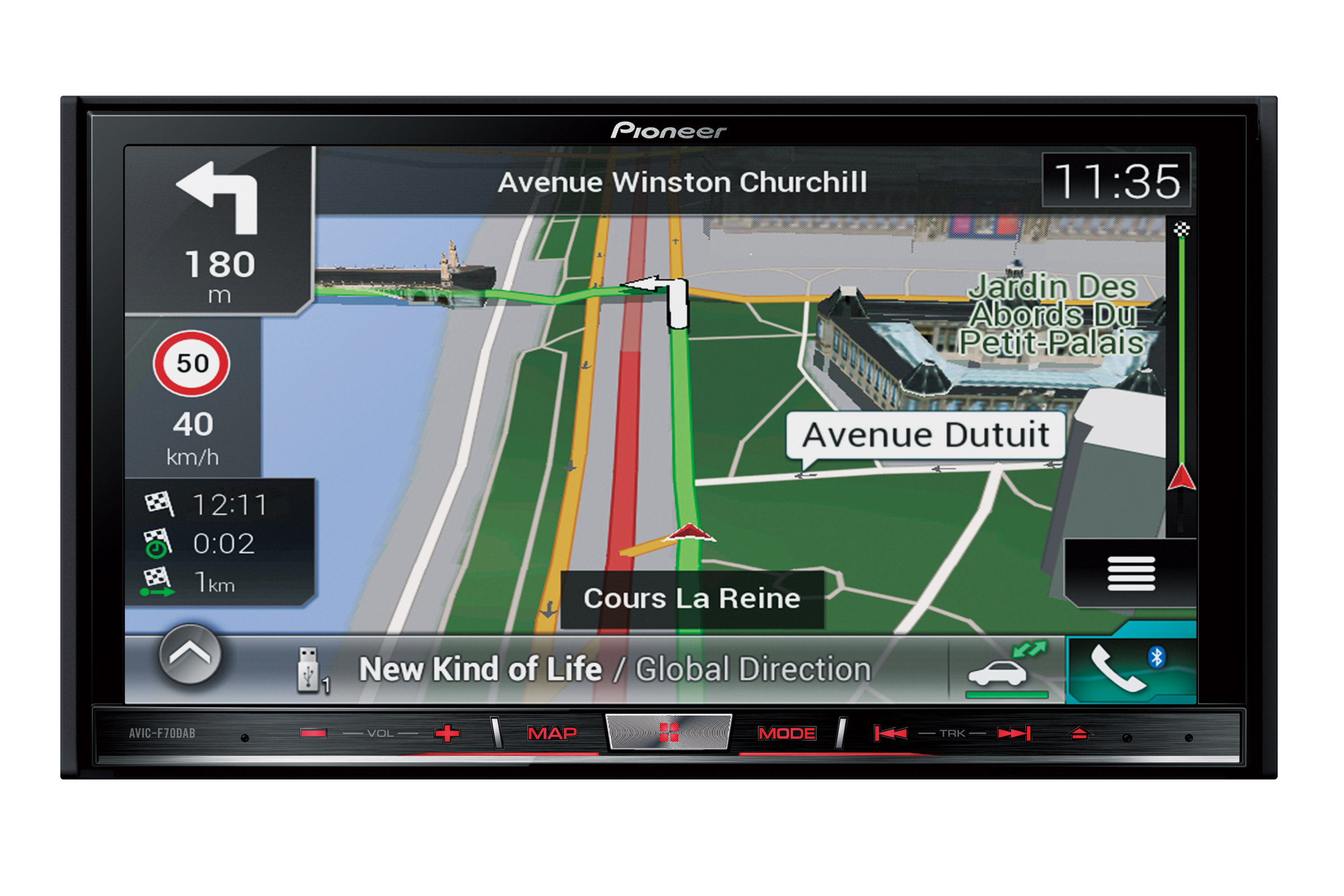 Pioneer AVIC F70DAB