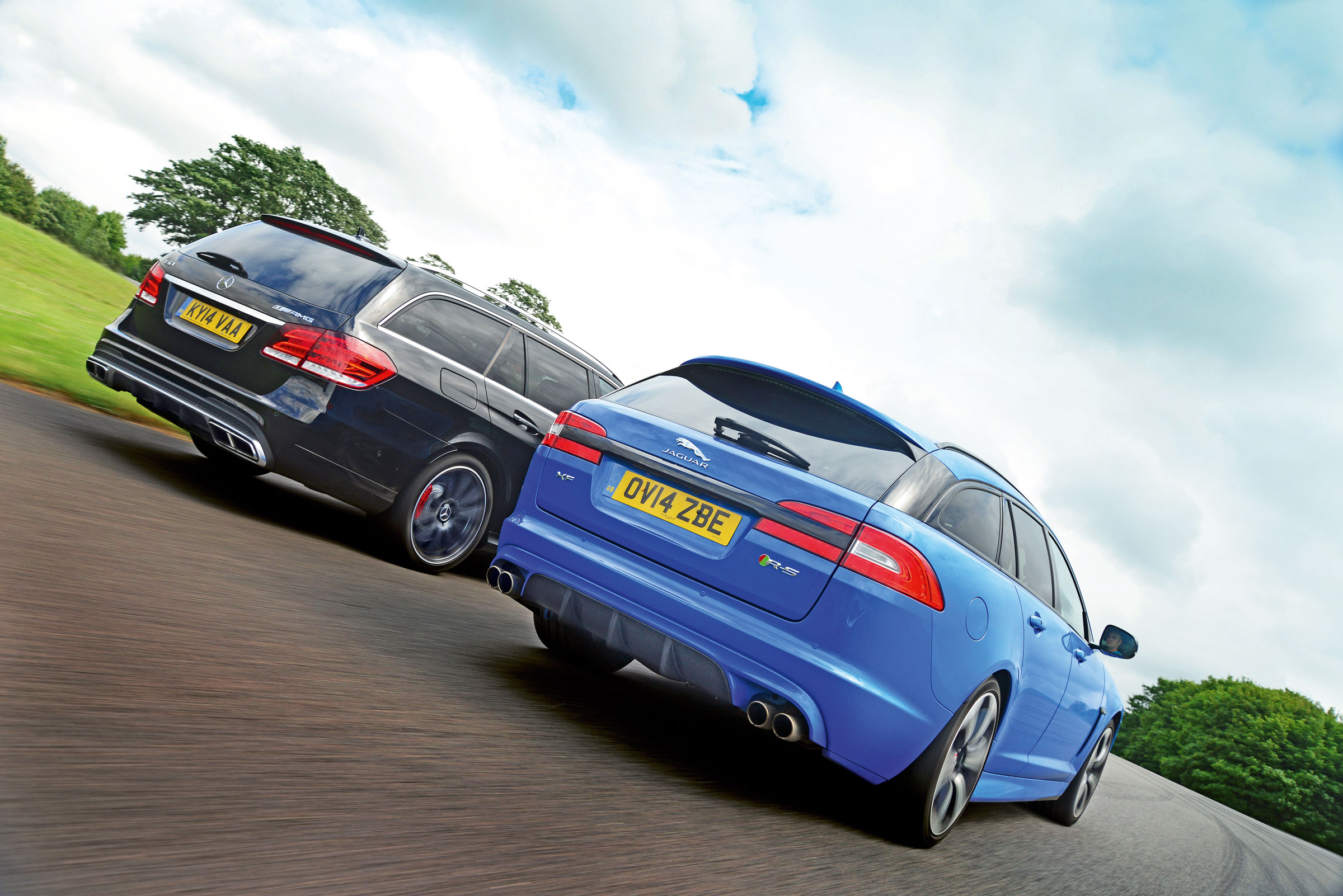 XFR-S Sportbrake vs E63 AMG S