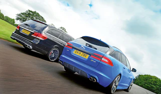 XFR-S Sportbrake vs E63 AMG S