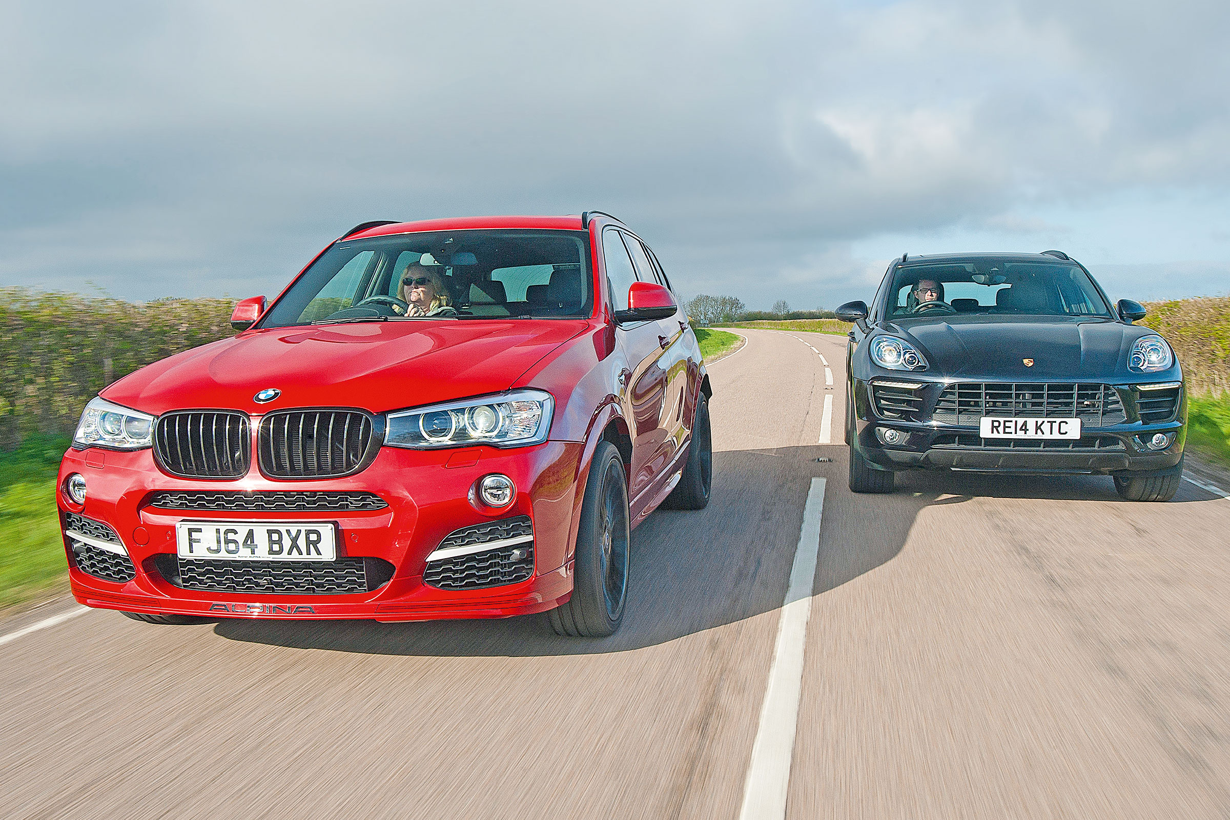 Alpina XD3 vs Porsche Macan S Diesel