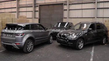 Car crime 4x4s recovered
