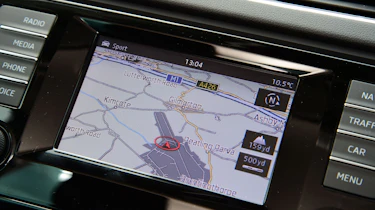 Skoda Octavia - sat nav