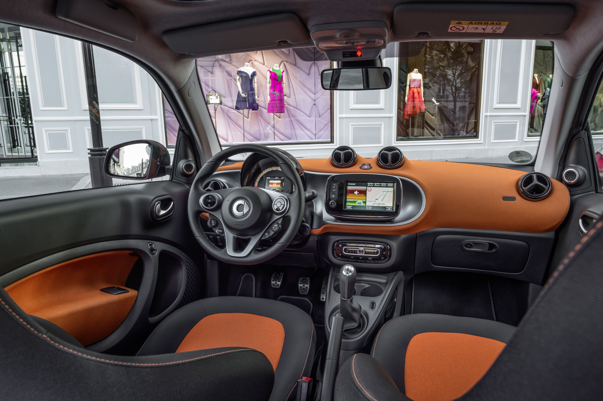 Smart ForTwo interior