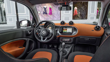 Smart ForTwo interior