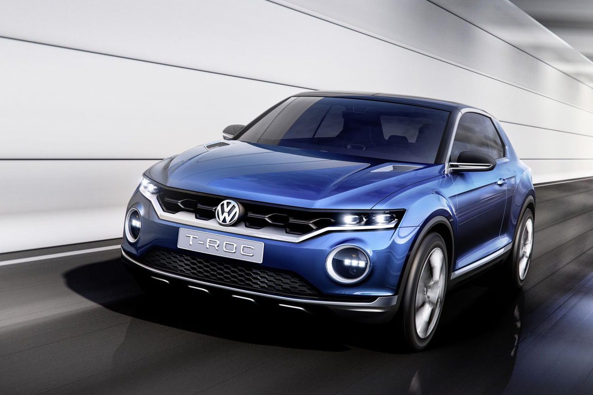 VW T-ROC concept 2014 front