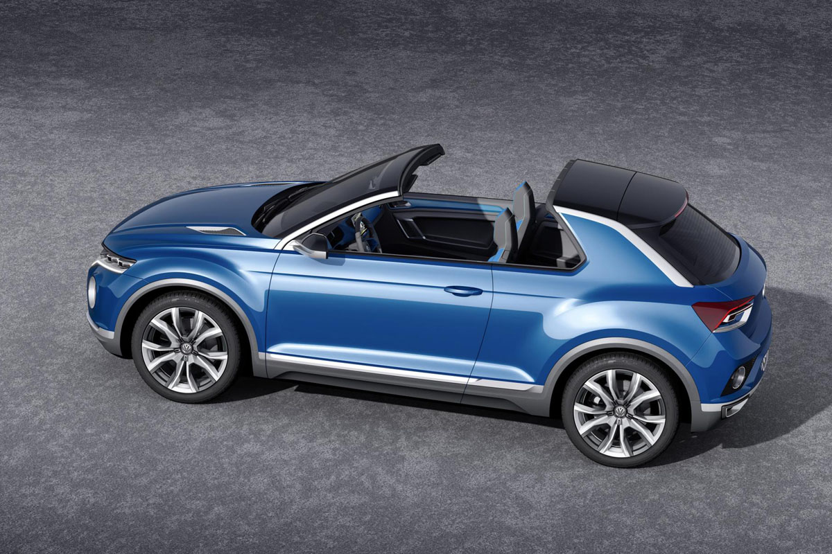 VW T-ROC concept 2014 roof off