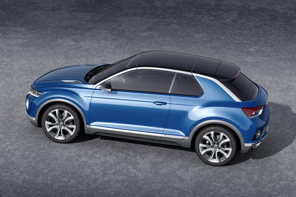 VW T-ROC concept 2014 roof on