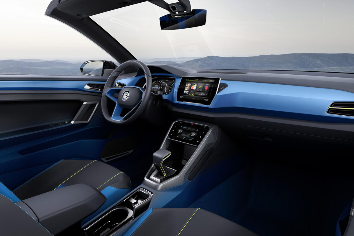 VW T-ROC concept 2014 interior