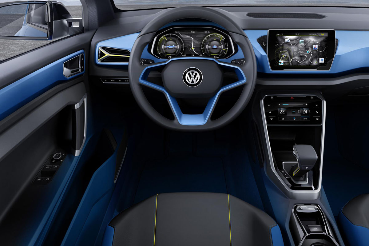 VW T-ROC concept 2014 interior