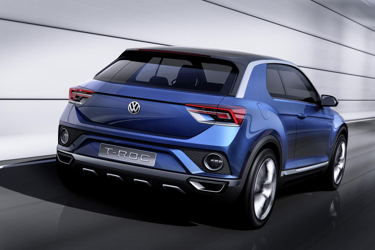 VW T-ROC concept 2014 - rear