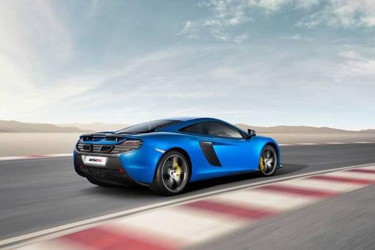 McLaren 650S rear
