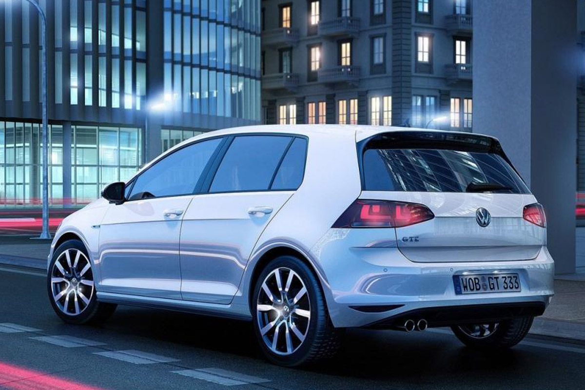 VW Golf GTE static