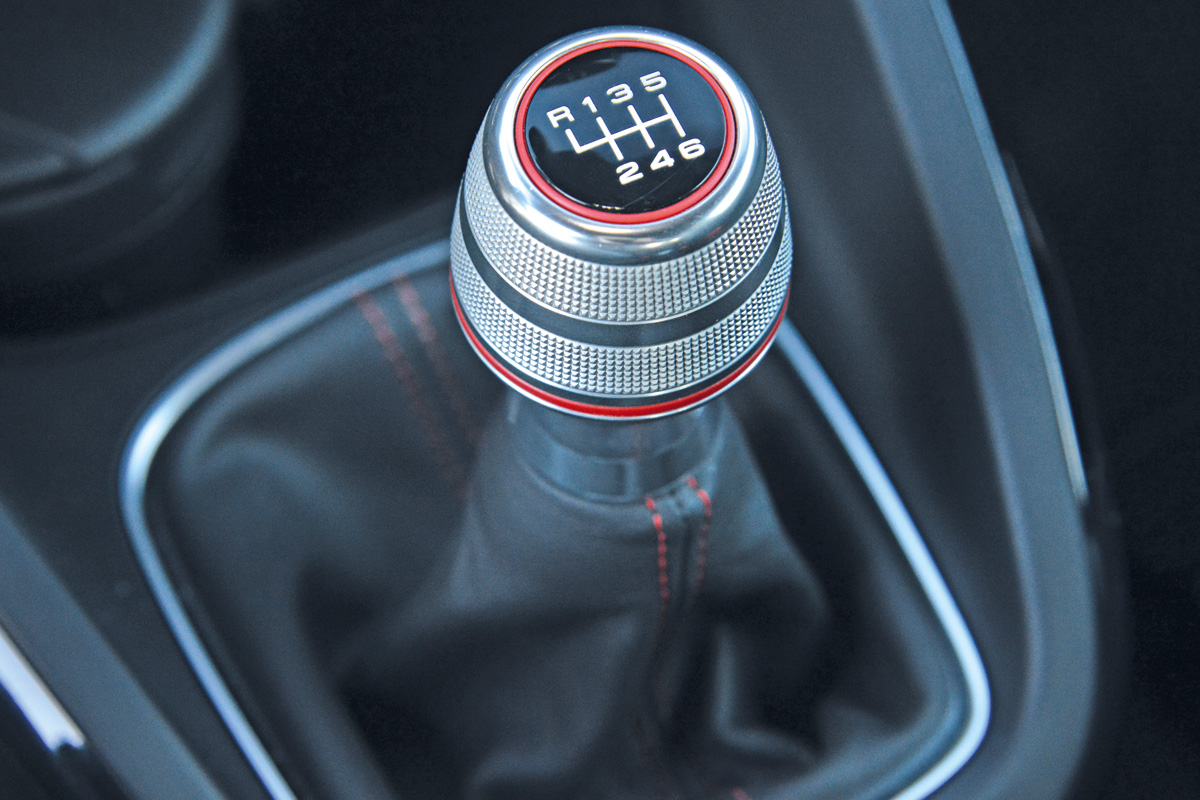 Audi A1 Quattro gearbox detail