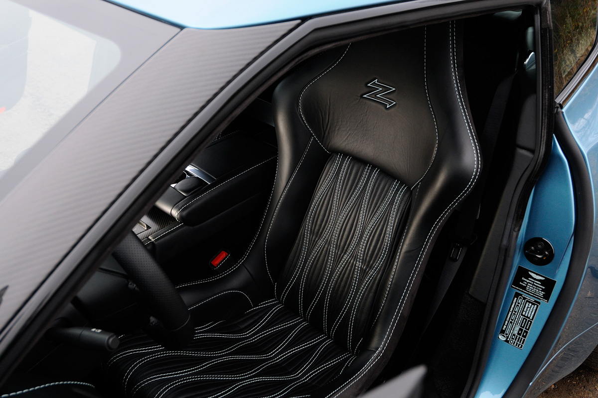 Aston Martin V12 Zagato seats
