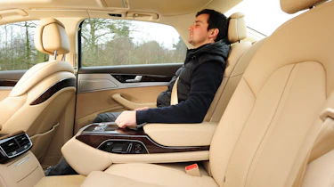 Audi A8 L rear seats