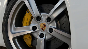 Porsche Cayman S wheel detail