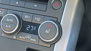 Range Rover Evoque interior detail