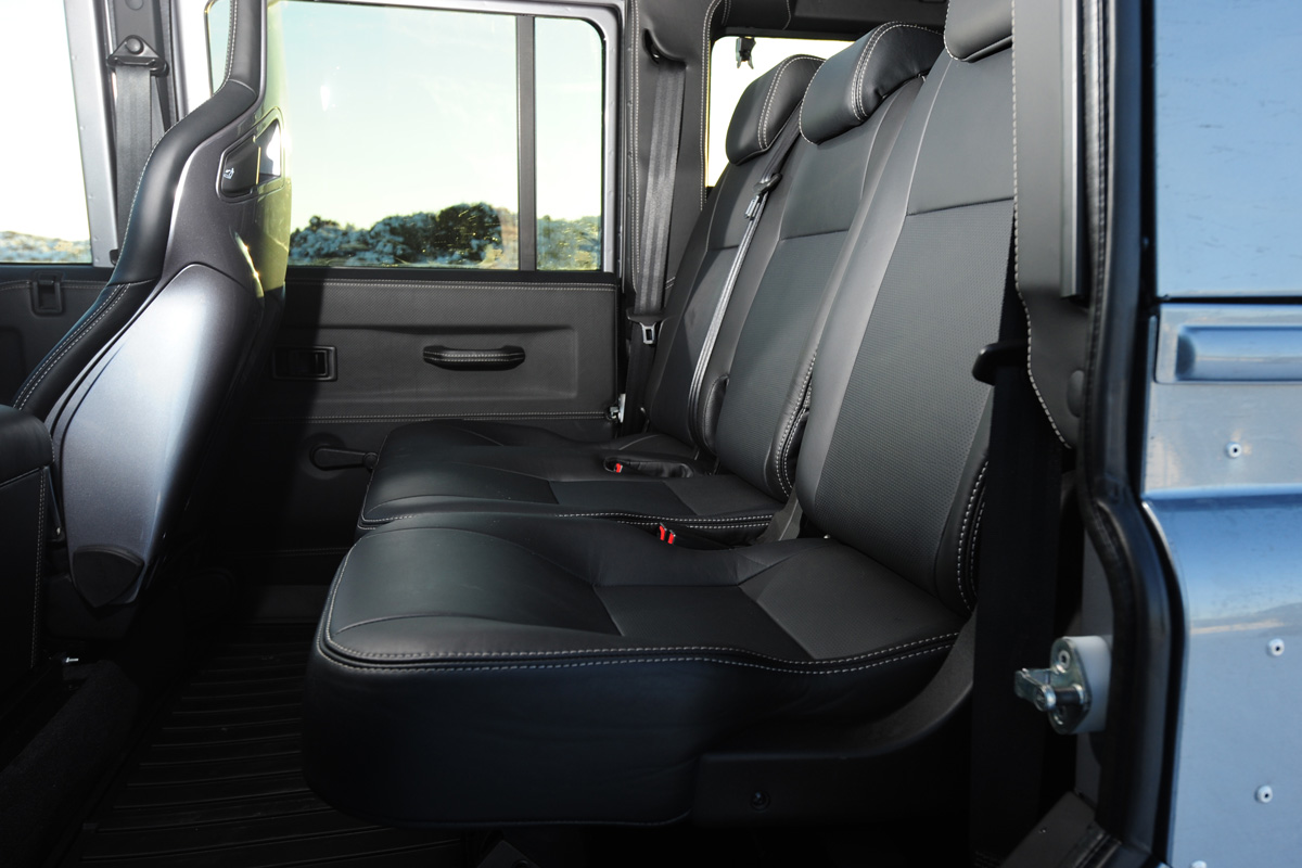 Twisted Defender rear seats