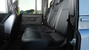 Twisted Defender rear seats