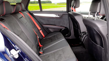 Mercedes C350 CDI Estate rear seats