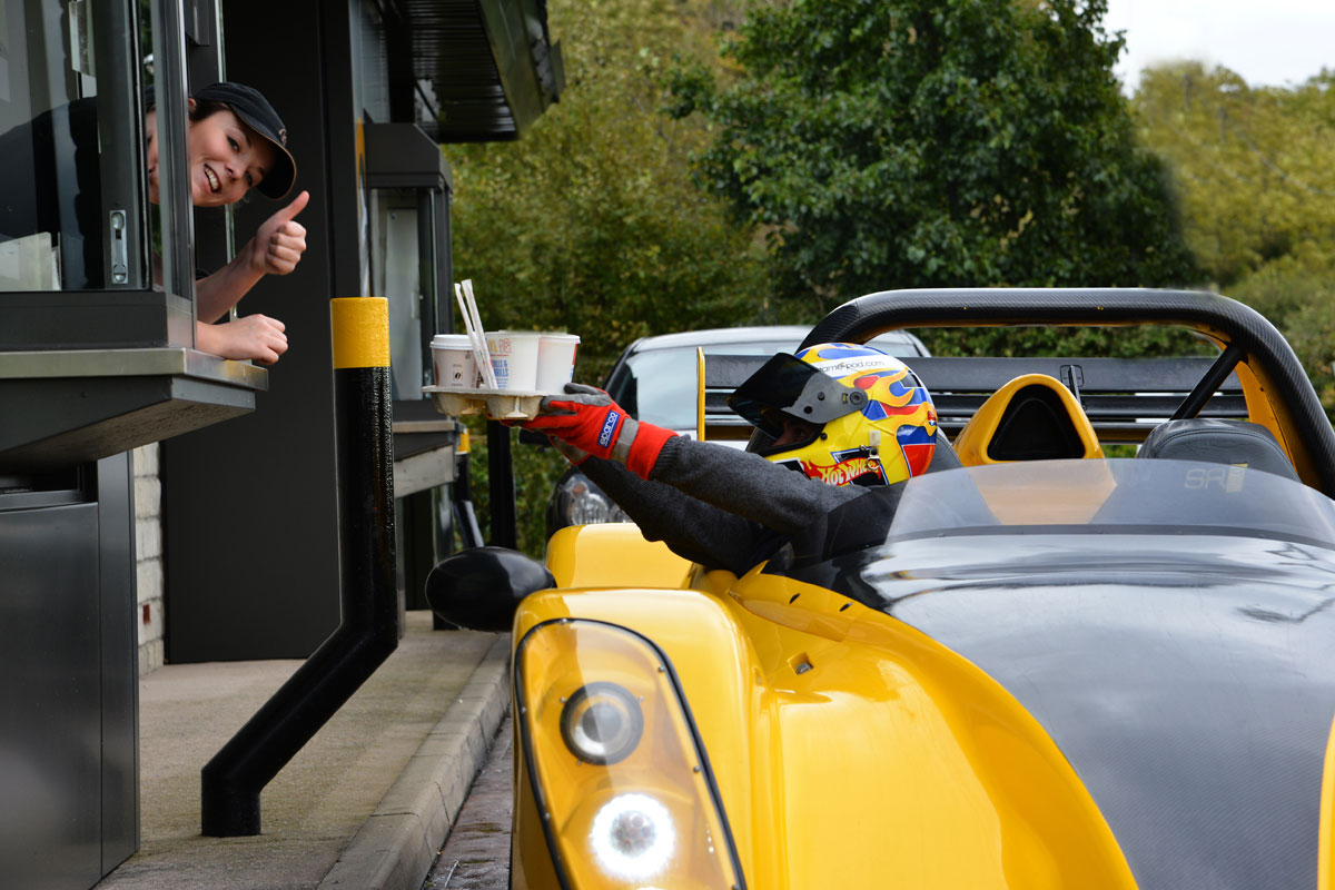 Radical SR3 SL drive-thru