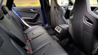 Audi RS4 rear seats