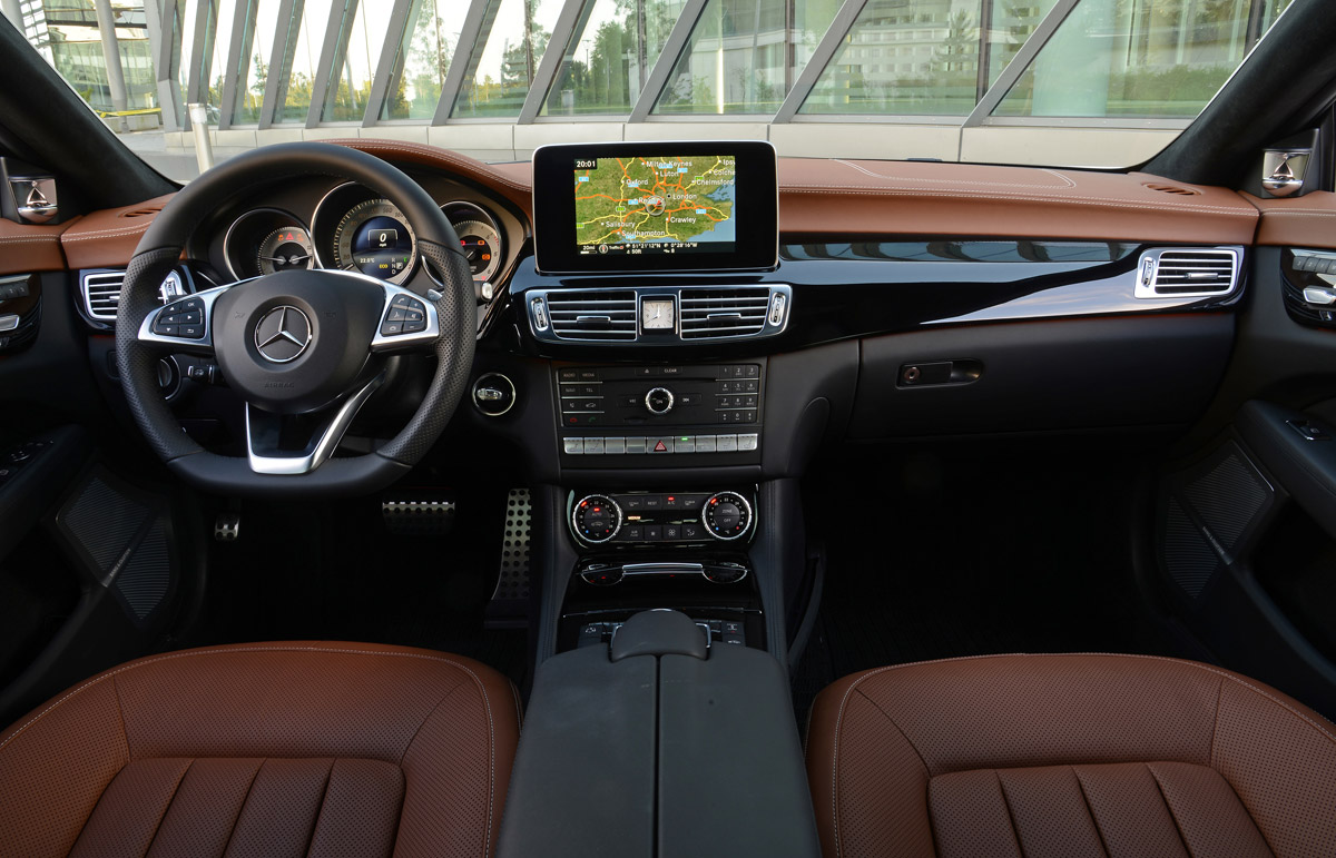 New Mercedes CLS 2014 interior