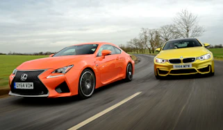 Lexus RC F vs BMW M4