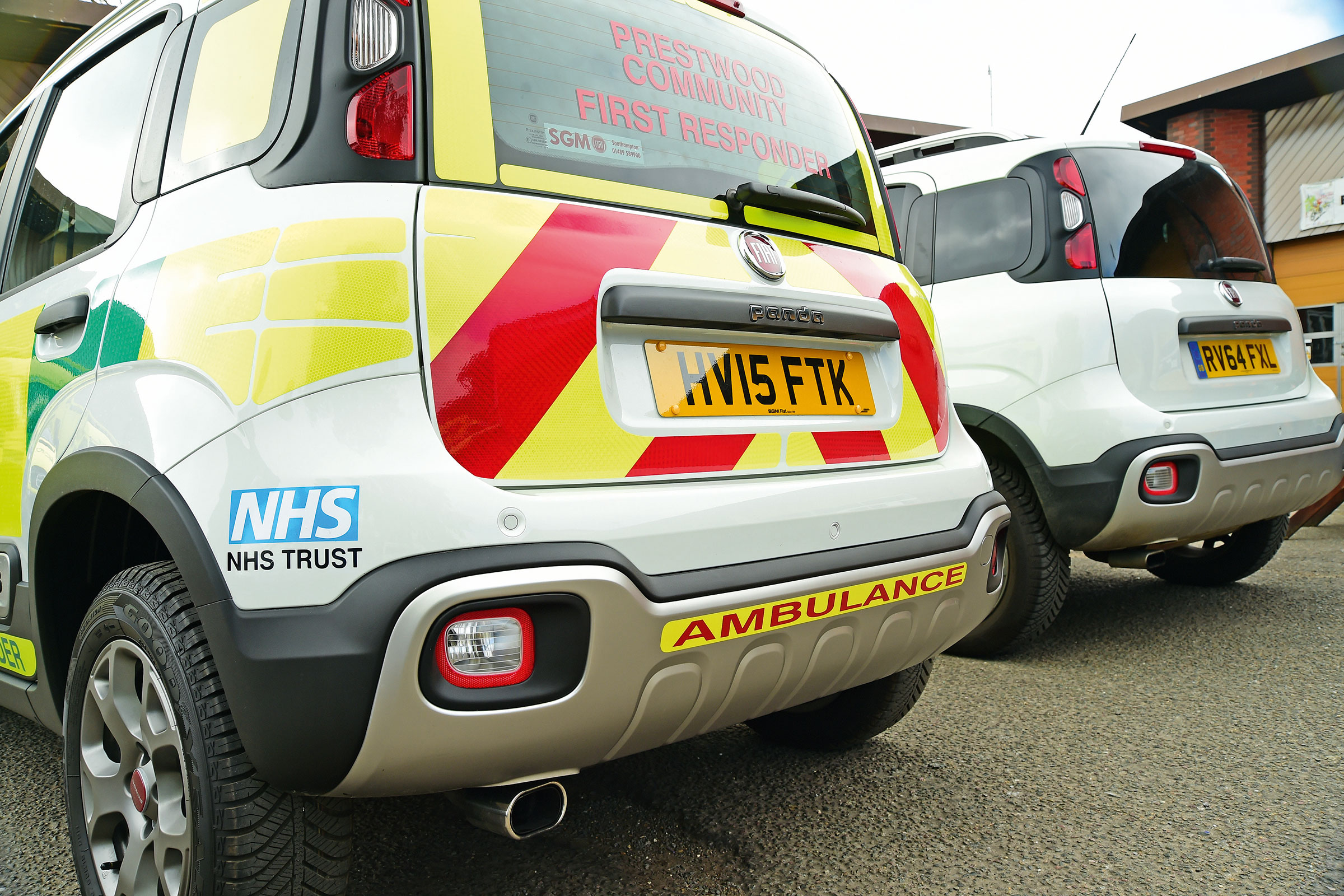 Fiat Panda Cross - rear