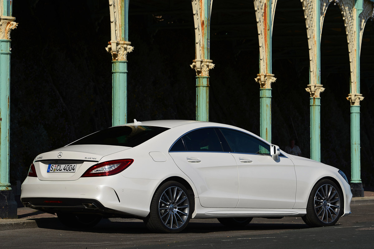 New Mercedes CLS 2014 rear static