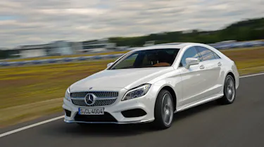 New Mercedes CLS 2014 action