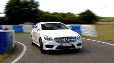 New Mercedes CLS 2014 cornering