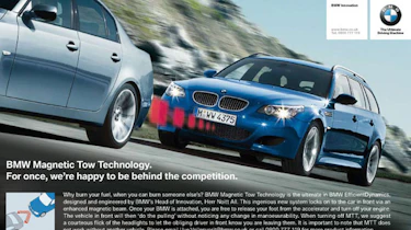 BMW’s Magnetic Tow Technology