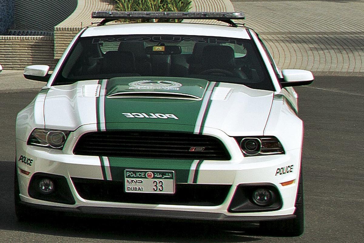 Shelby police car