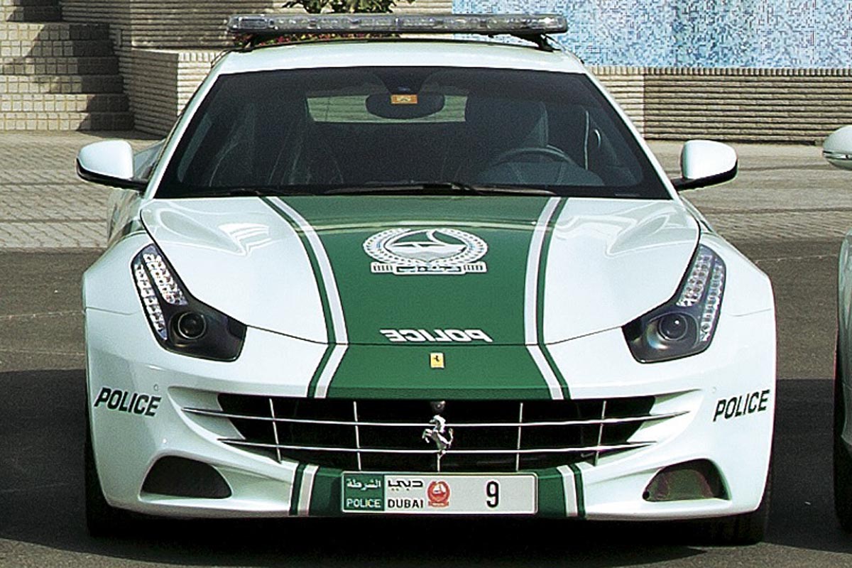 Ferrari FF police car