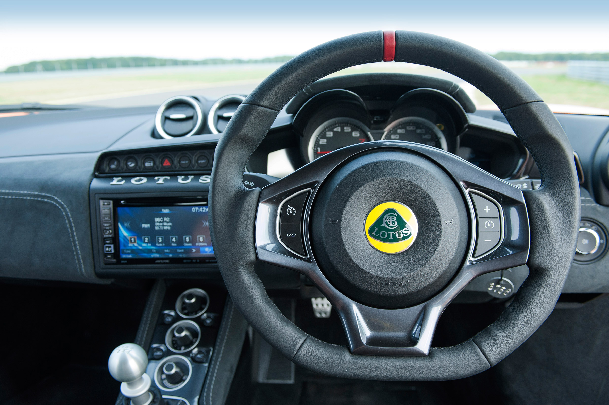 Lotus Evora 400 steering wheel