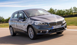 BMW 2 Series Active Tourer eDrive - front tracking