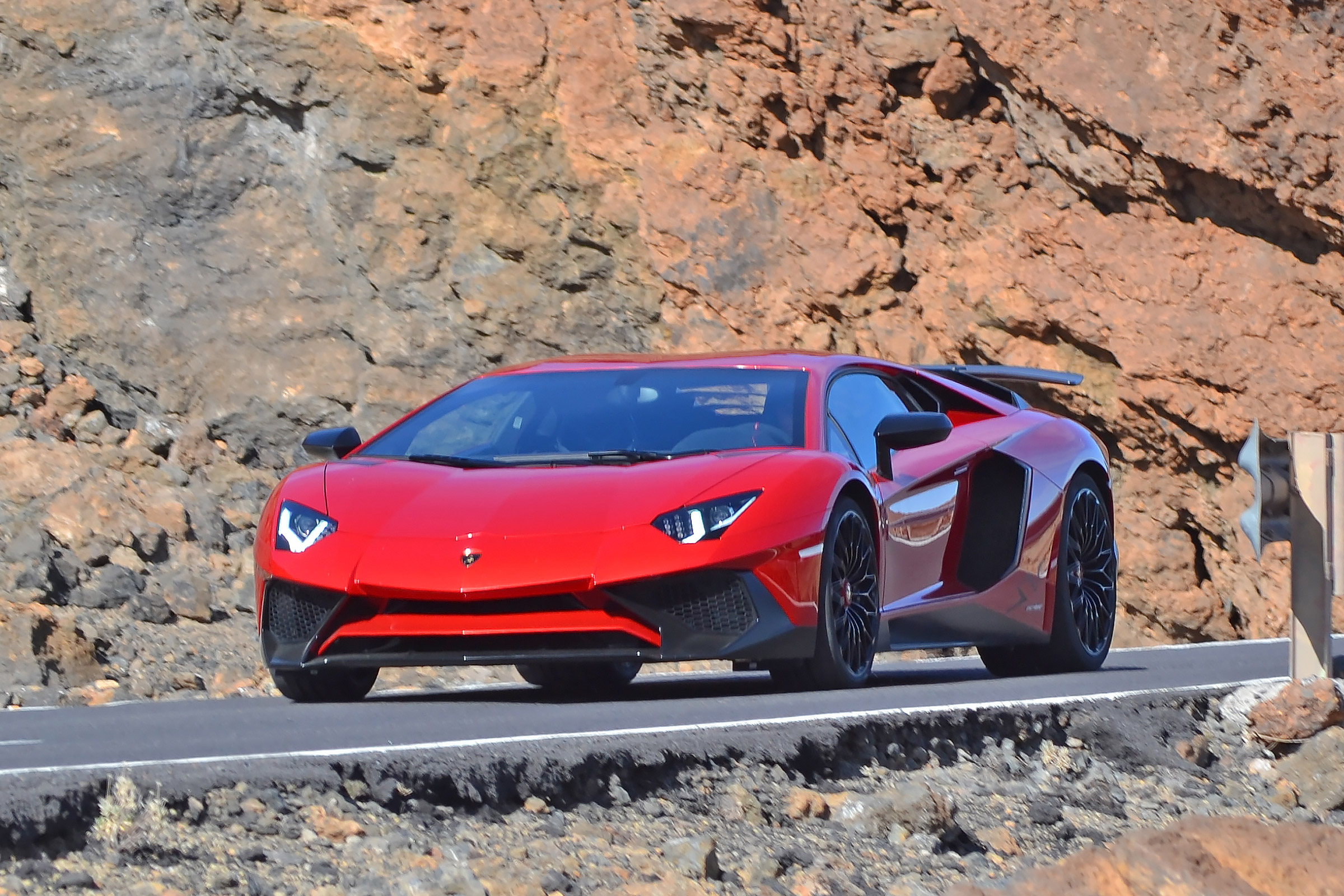Lamborghini Aventador SV spied 1