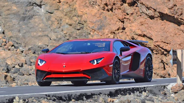 Lamborghini Aventador SV spied 1