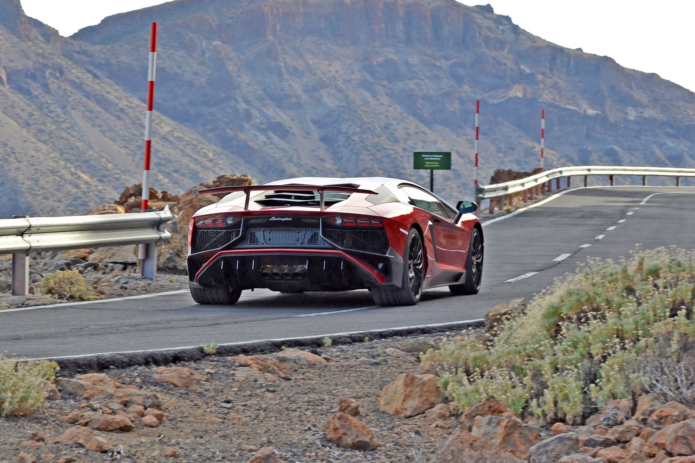Lamborghini Aventador SV spied 2