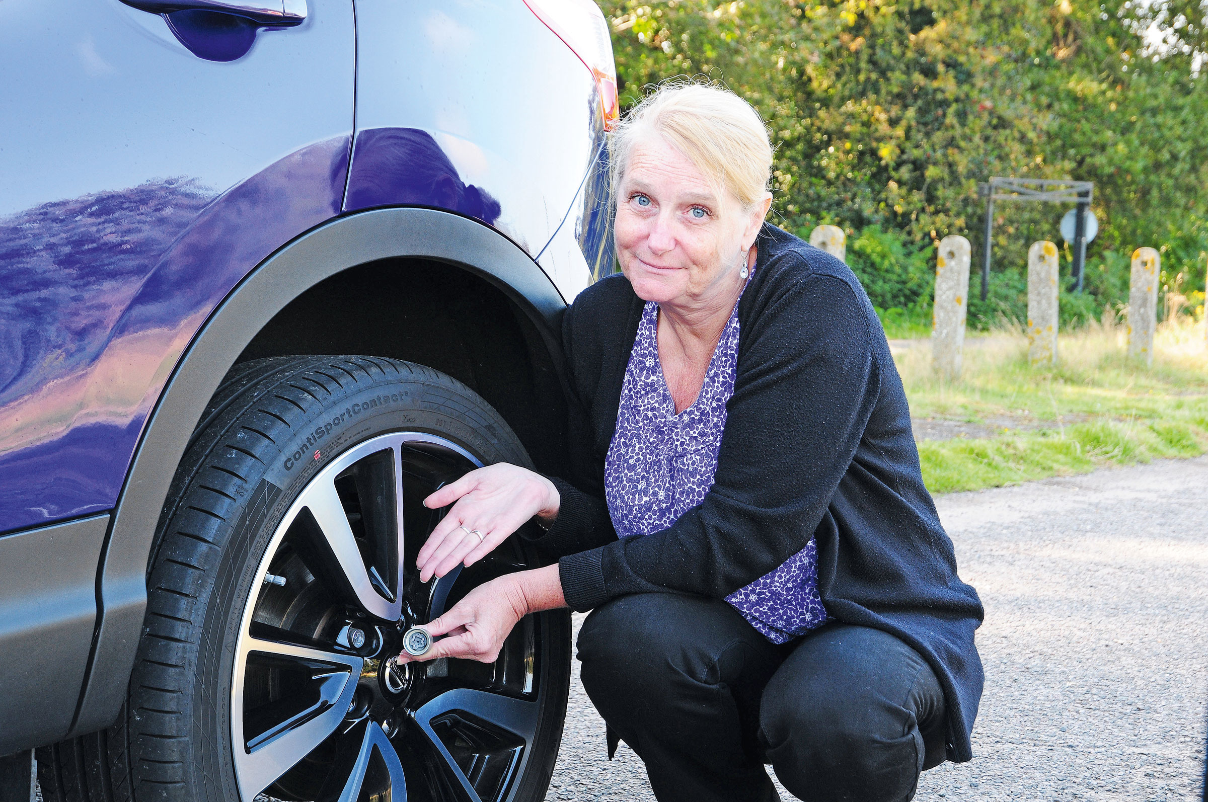 Nissan Qashqai long-termer wheel