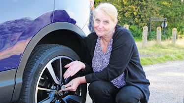 Nissan Qashqai long-termer wheel